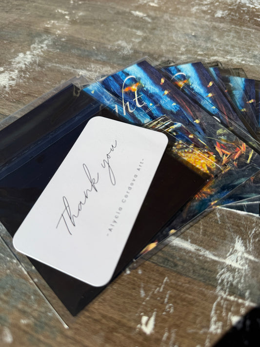 Be the Light — Art Magnet (3.5” × 4.5”)