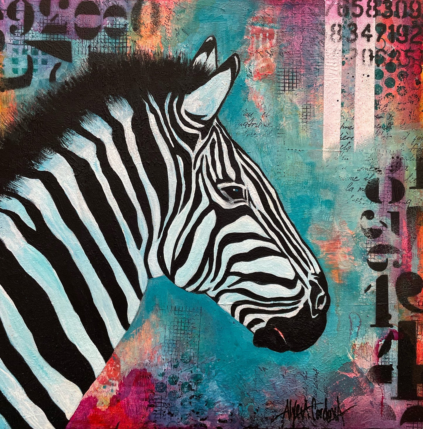 Black & White, 8”x8”, 2024