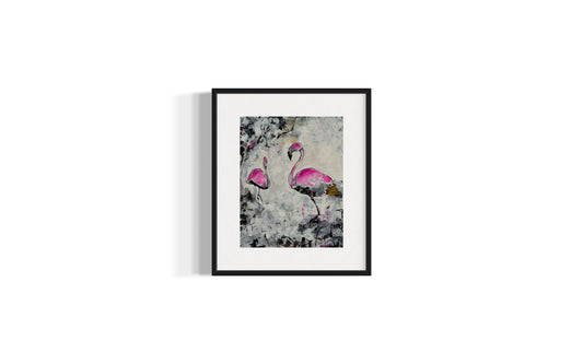 Pretty in Pink | 11”x14” | Original Art | Unframed
