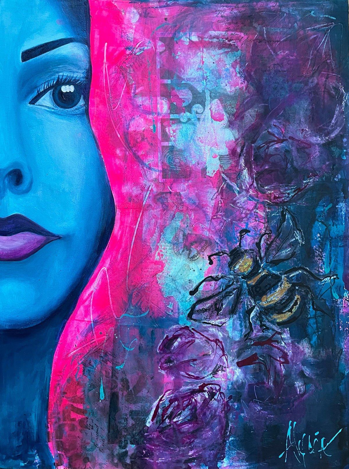 Starseed | 12”x16” | Original Painting | Unframed
