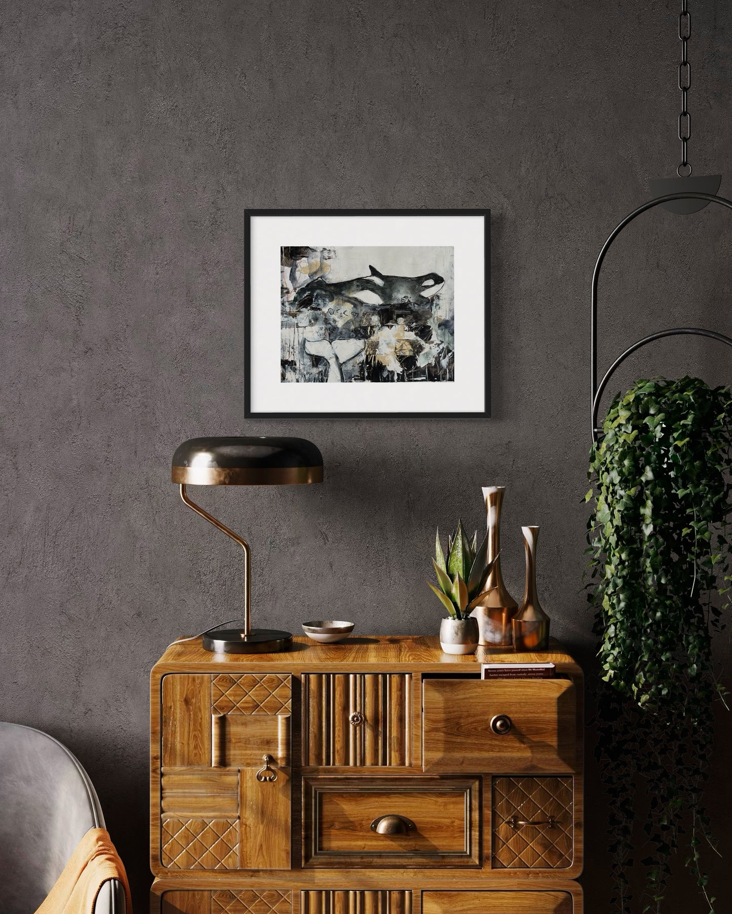 Black and White | 11”x14” | Original Art | Unframed
