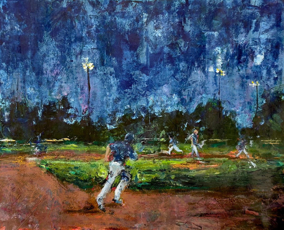 Under the Lights | 14”x17” | Unframed