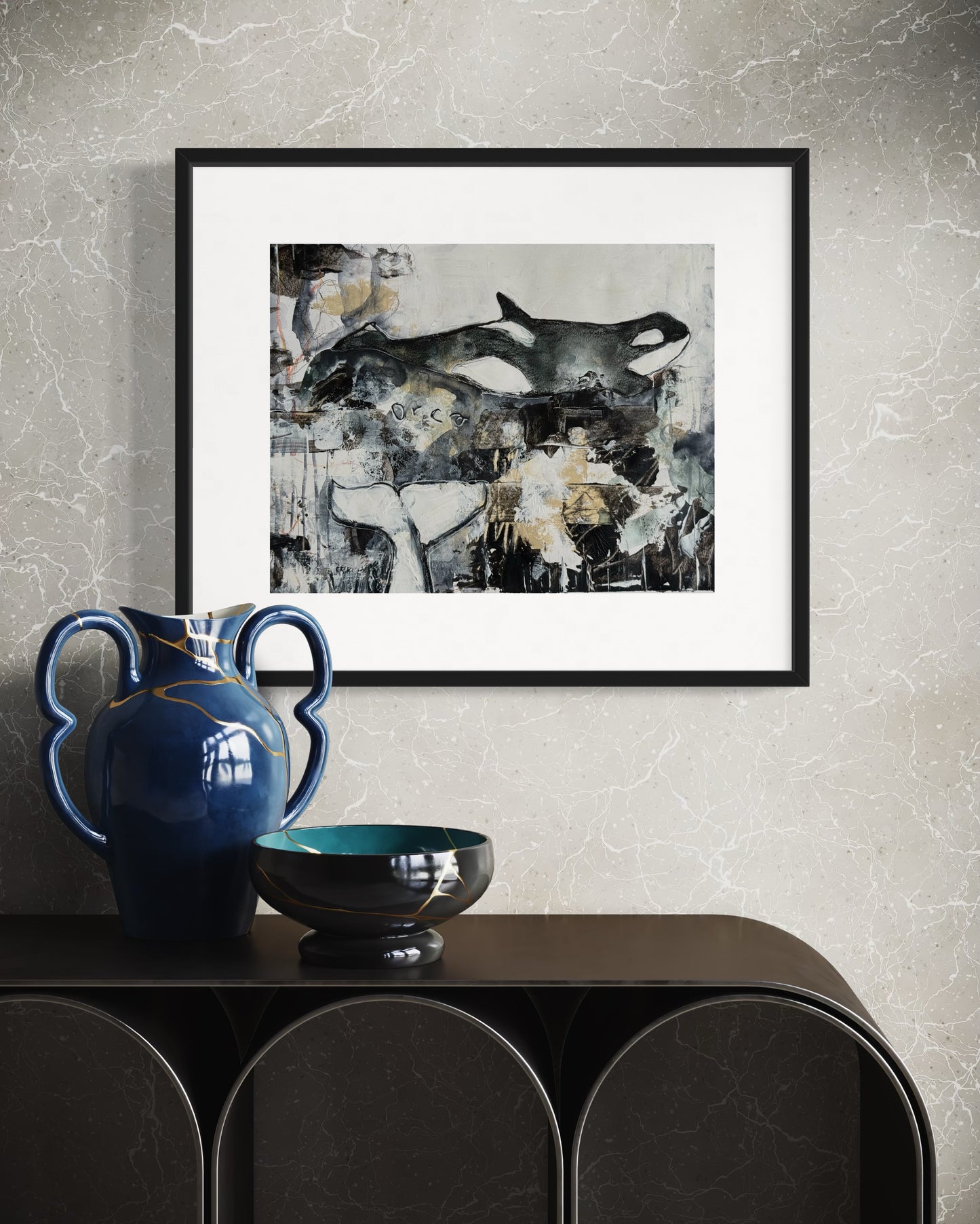 Black and White | 11”x14” | Original Art | Unframed