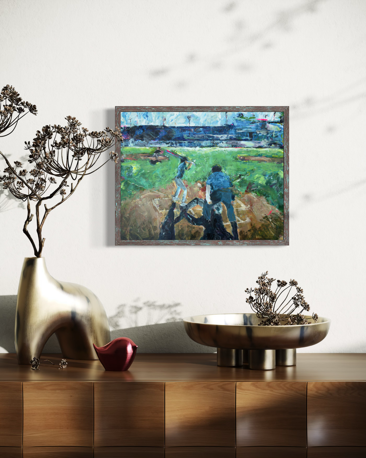 Big League Dreams | 11”x14” | Original Art | Unframed