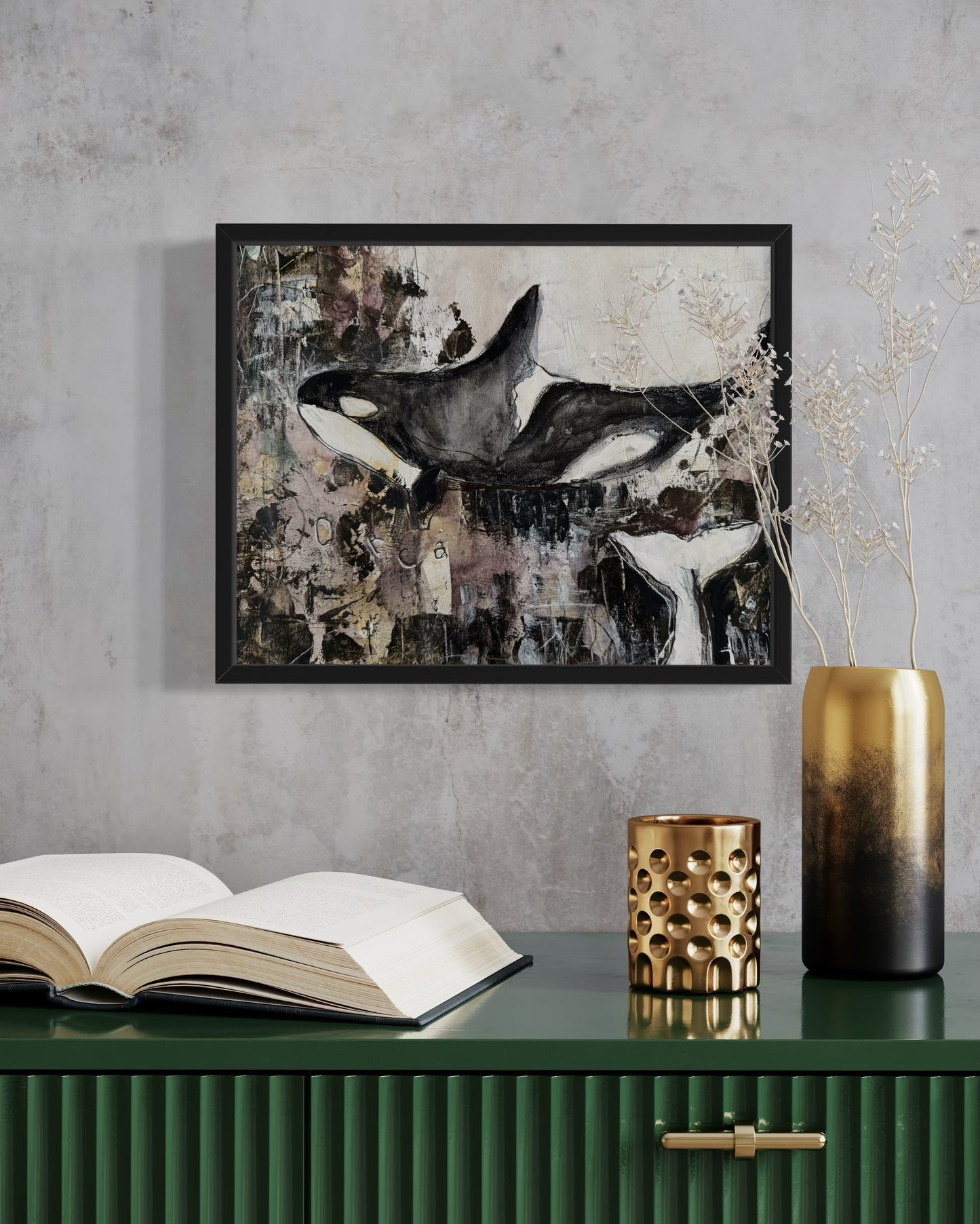 Orca | 11”x14” | Original Art | Unframed