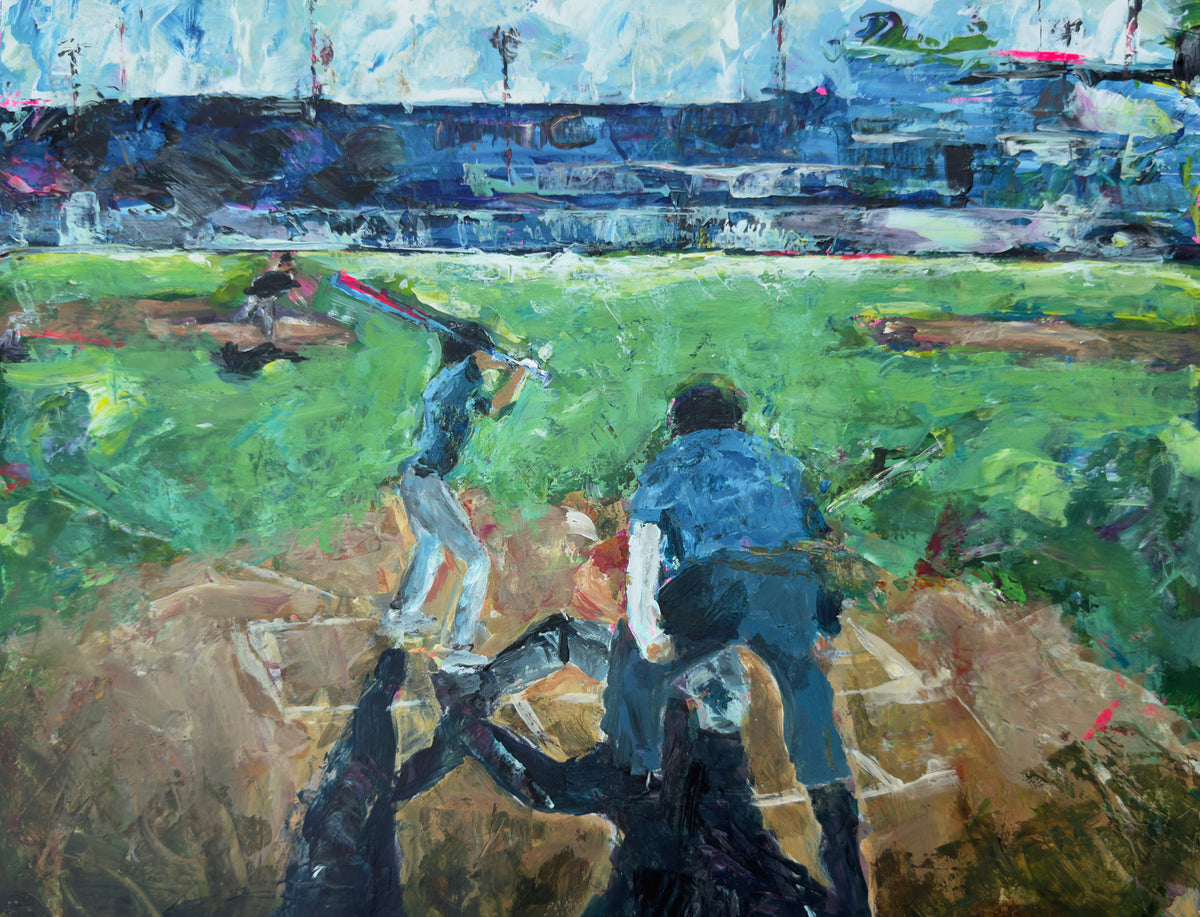 Big League Dreams | 11”x14” | Original Art | Unframed