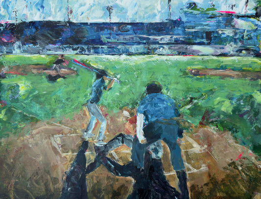 Big League Dreams | 11”x14” | Original Art | Unframed