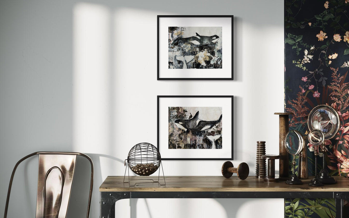 Orca | 11”x14” | Original Art | Unframed