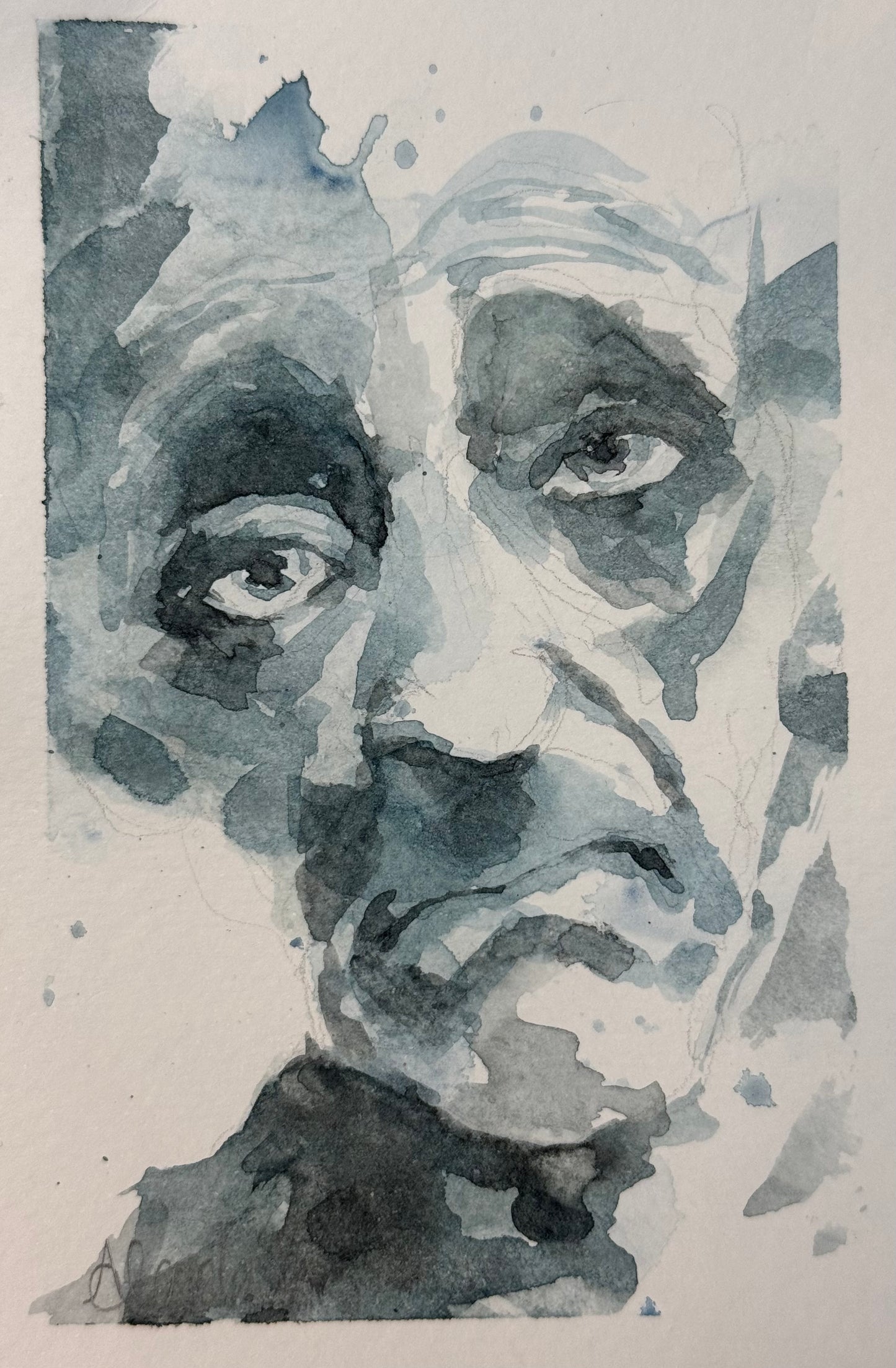 No. 5 - Life After Performance | 6”x4” | Original Art | Framed