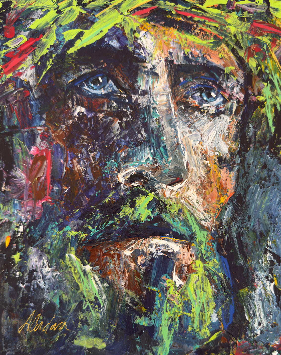 Weathered Grace | 8”x10” | Original Art