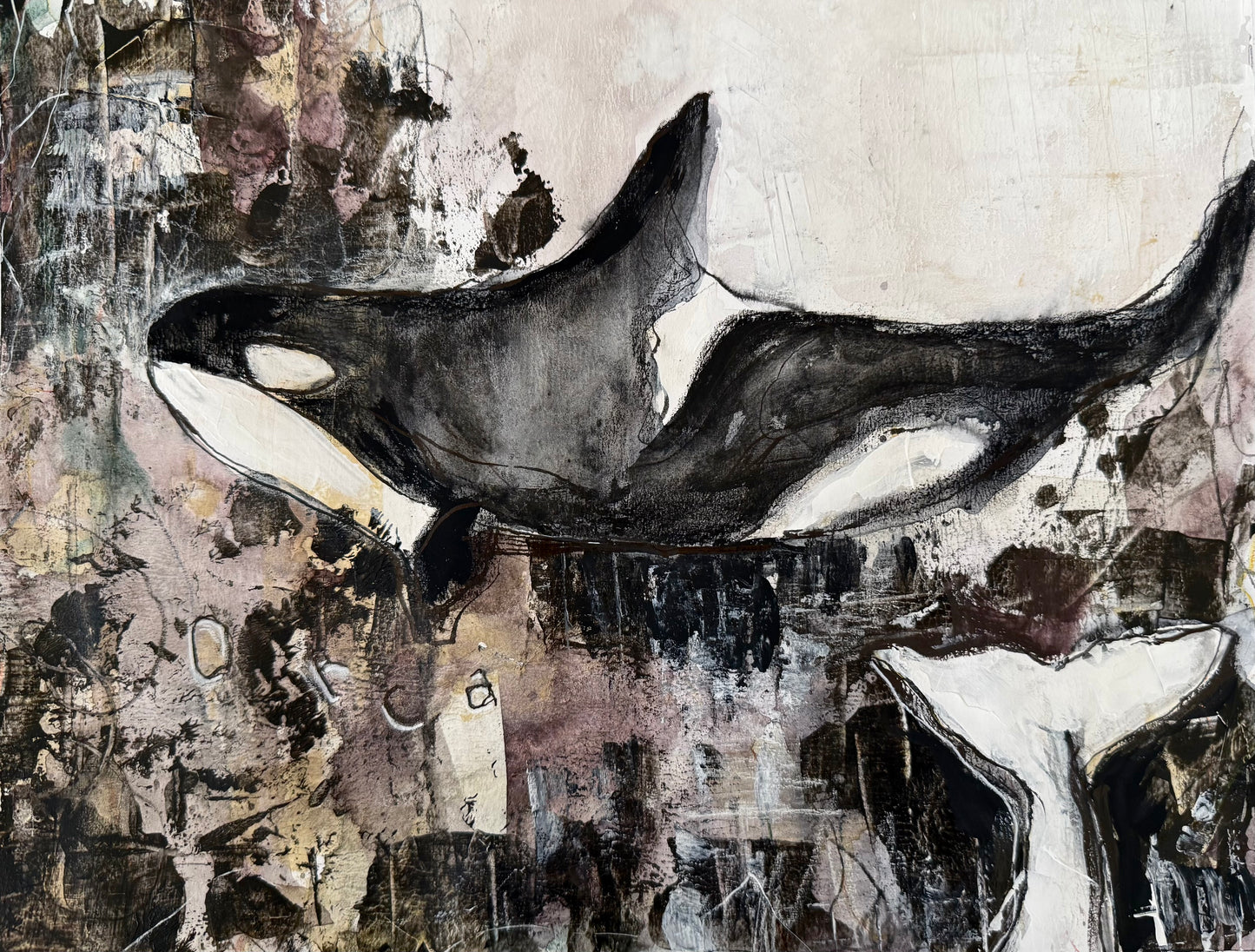 Orca | 11”x14” | Original Art | Unframed