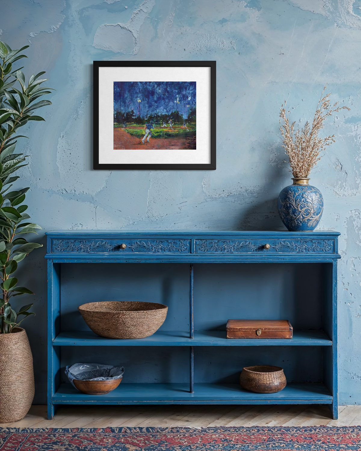 Under the Lights | 14”x17” | Unframed
