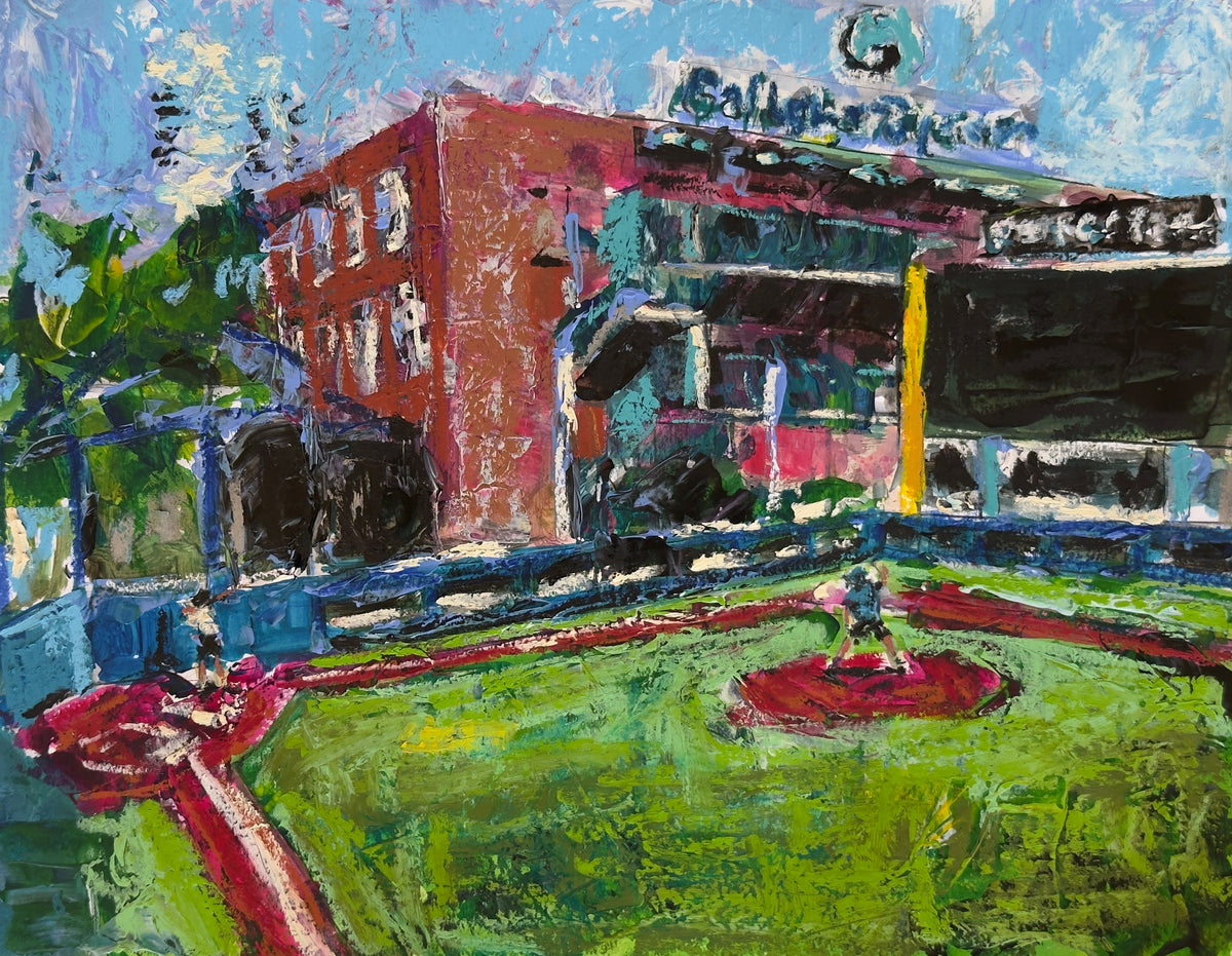 Play Ball | 11”x14” | Original Art | Unframed