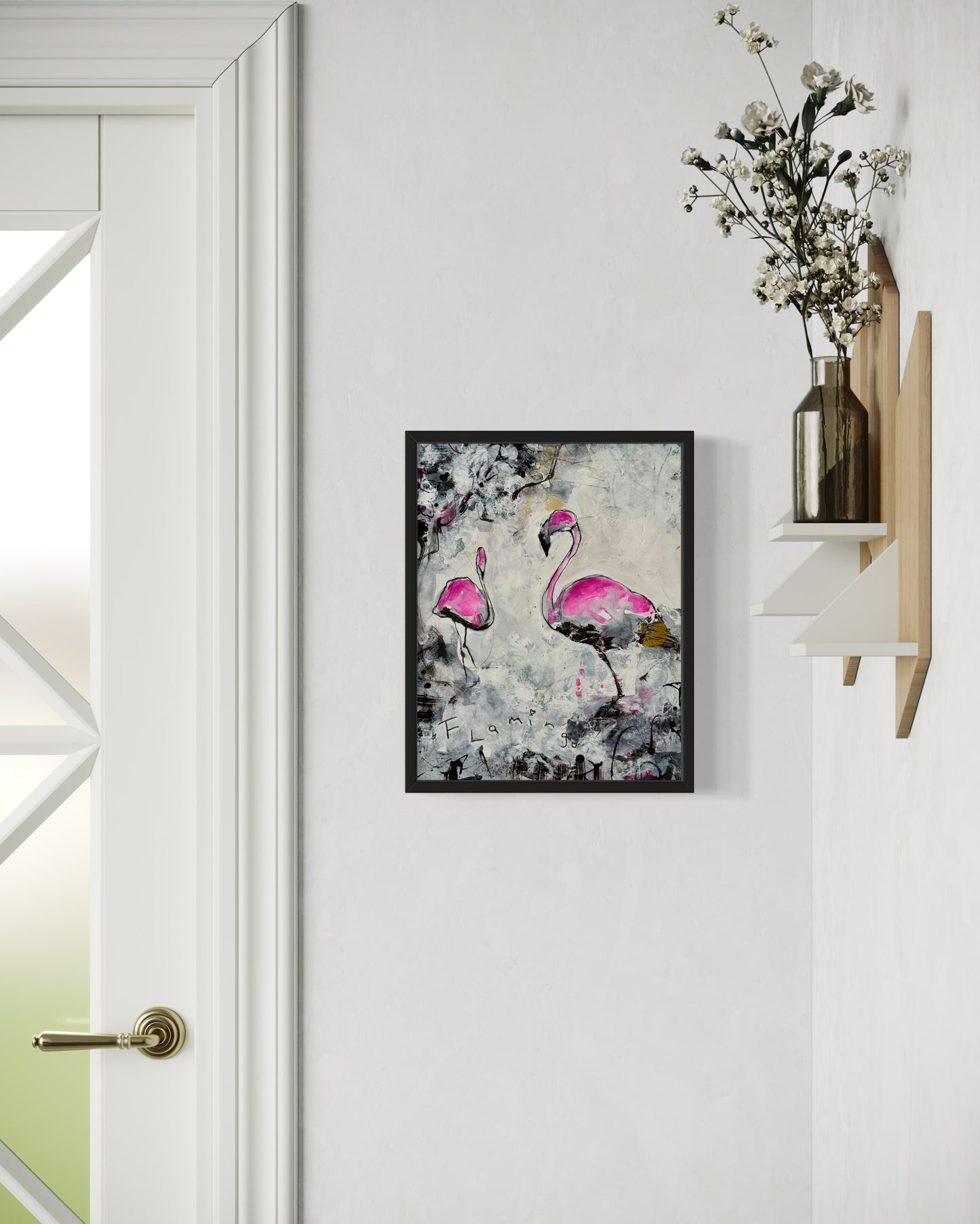 Pretty in Pink | 11”x14” | Original Art | Unframed