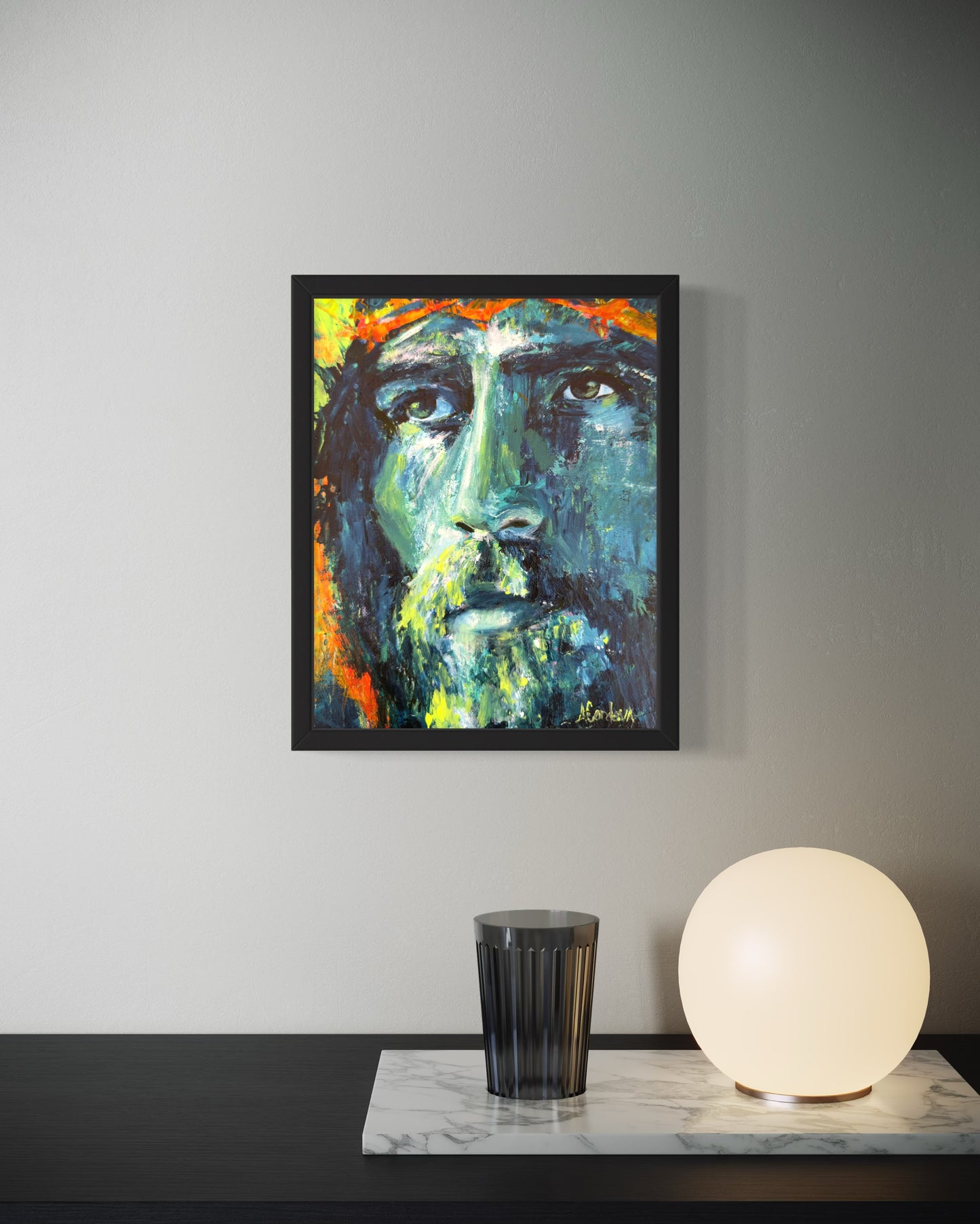 Divine Reflection | 8”x10” | Original Art