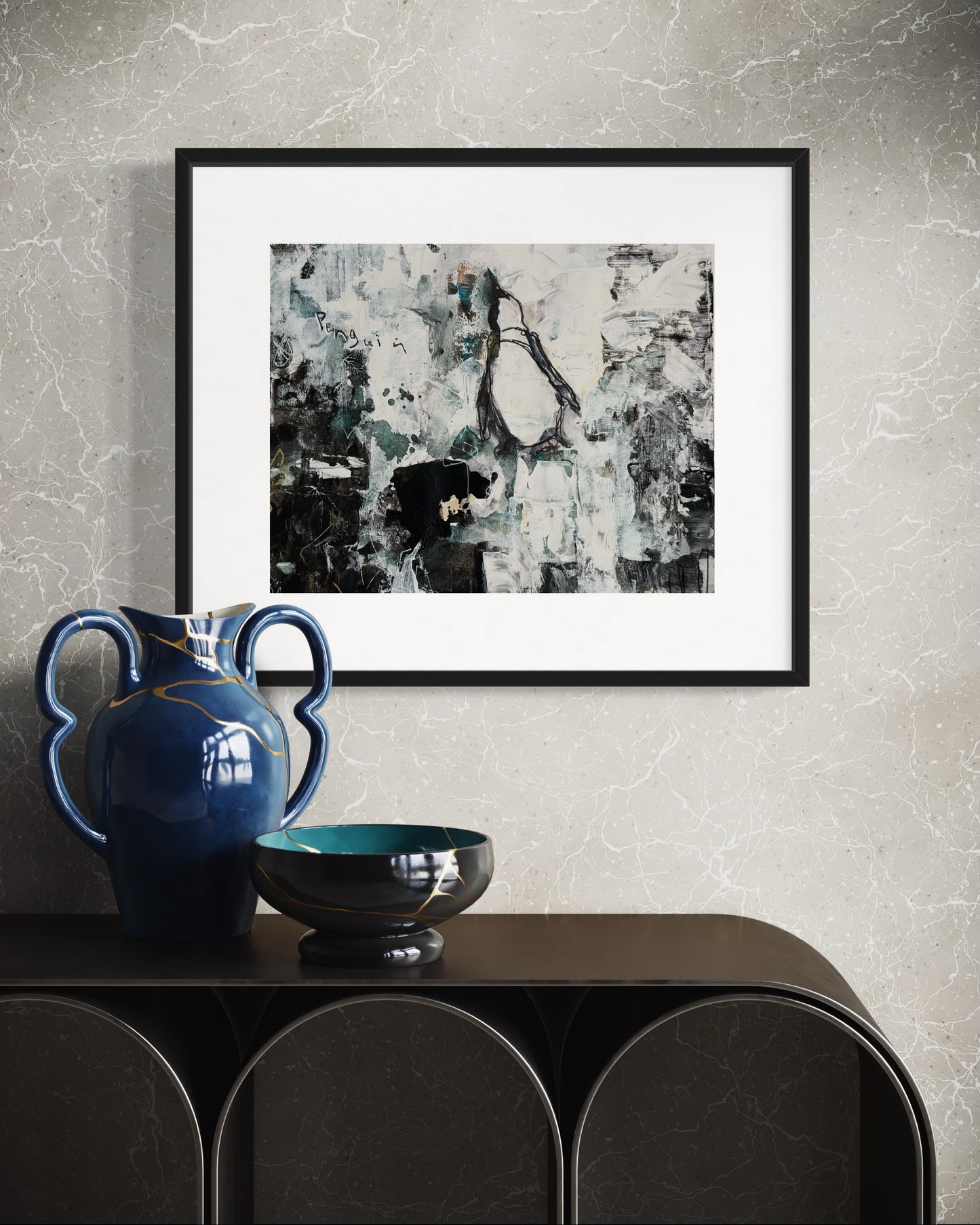 Penguin | 11”x14” | Original Art | Unframed