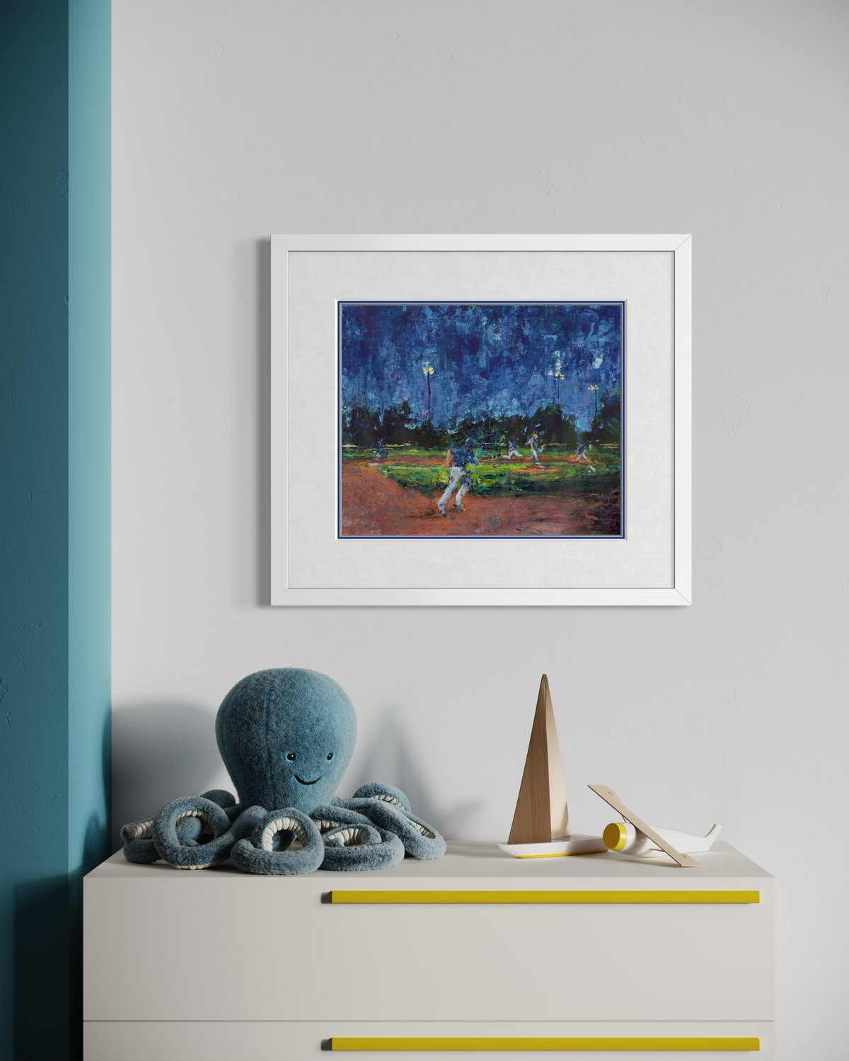 Under the Lights | 14”x17” | Unframed