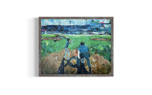 Big League Dreams | 11”x14” | Original Art | Unframed