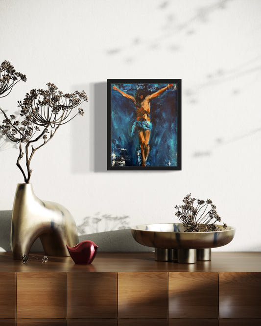 Divine Sacrifice | 8”x10” | Original Art | Framed